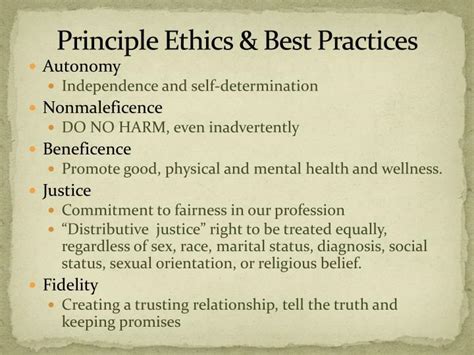 ppt ethical self awareness personal responsibility and professional