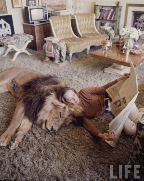 Something Wild Photostory At Home With Tippi Hedren