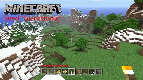 Minecraft Xbox 360 Seeds Giantstonic Part 2 Youtube