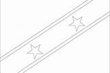 Flag Coloring St Template Flags sketch template