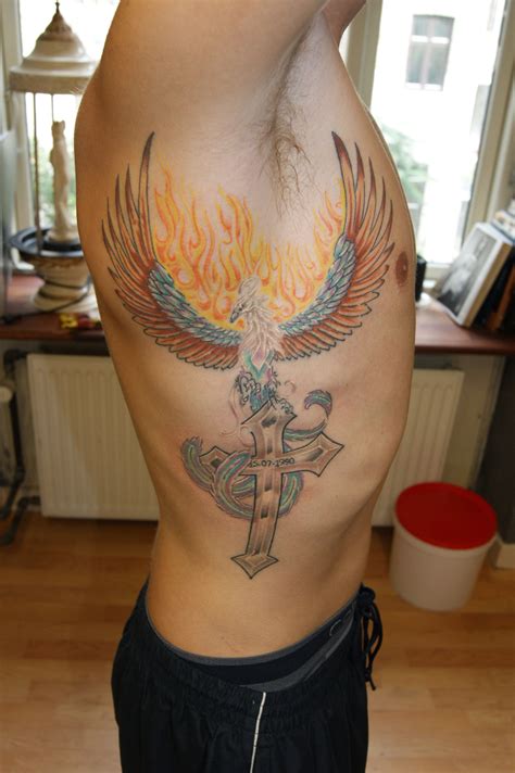 phoenix bird  fire phoenix bird watercolor tattoo fire tattoos