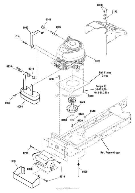 murray  mth  gross hp  murray lawn tractor  parts diagram