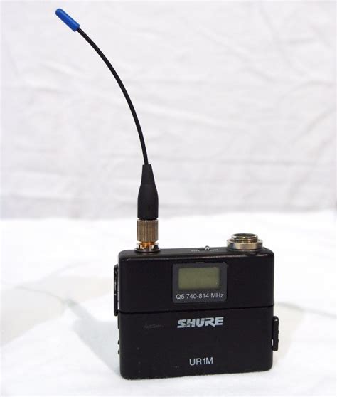 shure urm wireless bodypack transmitter  gearwise av stage equipment