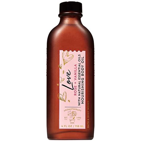 bath and body works aromatherapy love rose vanilla