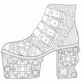 Boot Bolero sketch template