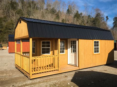 high barn lofted barn cabins  ky tn eshs utility buildings