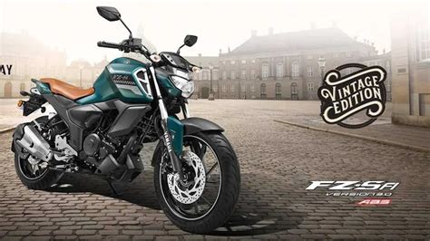 bs6 yamaha fz s fi vintage edition launched in india