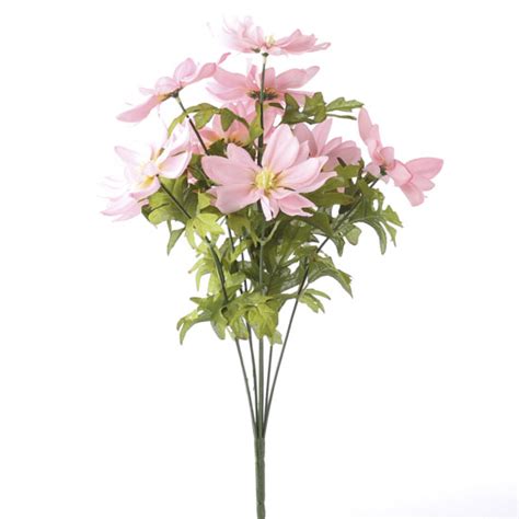Maximilians Pink Artificial Sunflower Bush Bushes Bouquets