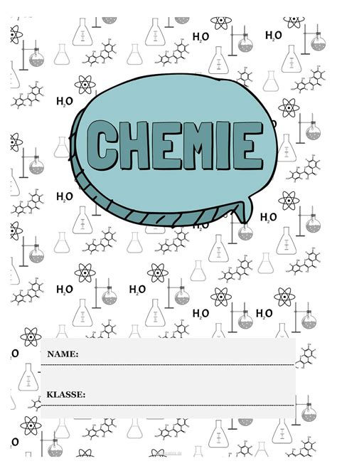 chemie deckblatt deckblaetter fuer chemie als  happycolorzde
