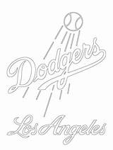 Dodgers Coloring Pages Los Angeles Mlb Logo Planet Pluto Drawing Sheets Printable Red Clipart Baseball Color Ipad Lakers Print Wolf sketch template