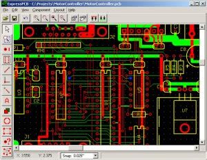 menggambar layout  pcb menggunakan software express pcbschematic indo elektronika