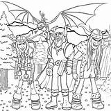 Dragon Coloring Rider Viking Pages Train Colouring Vikings Kids Dragons Designlooter Drawings 94kb 600px sketch template