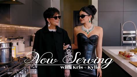 watch step into the kitchen with kris and kylie jenner now serving