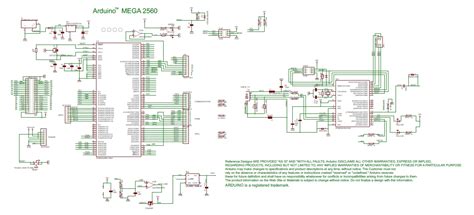 official arduino mega  schematics diagram corecom