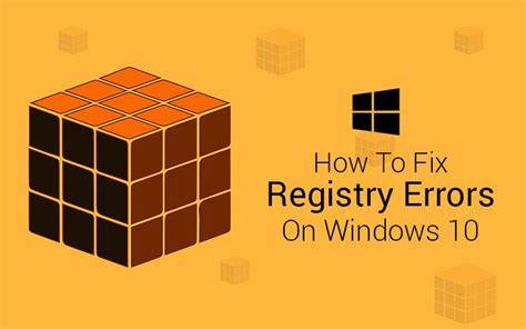 3 step to fix registry errors in windows 10 html kick