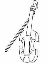 Violin Coloringpagebook Violins sketch template