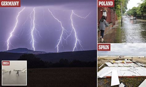 Heatwave That Has Scorched Europe Now Causes Rainstorms Mother Nature