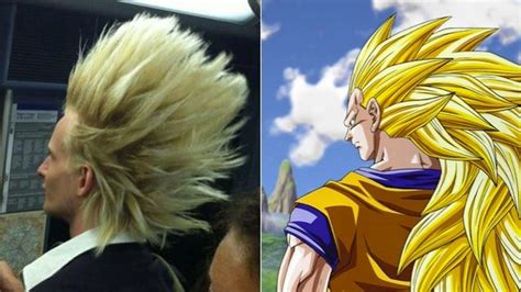 dragonball hair is even more amazing in real life