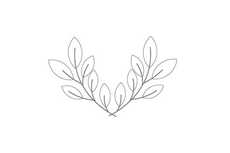 spring leaf icon coloring page graphic  studiokusemarang creative