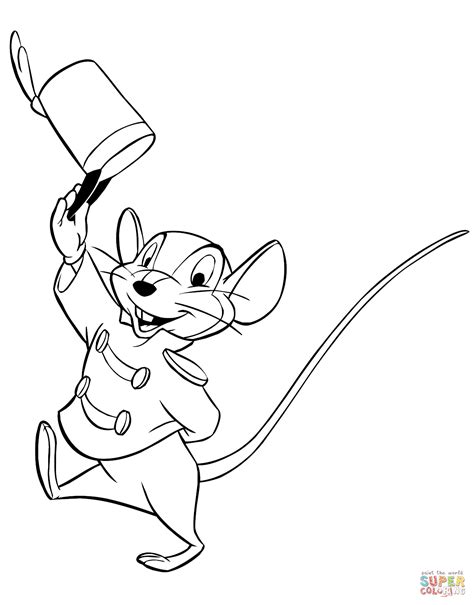 dumbo mouse coloring pages coloring pages