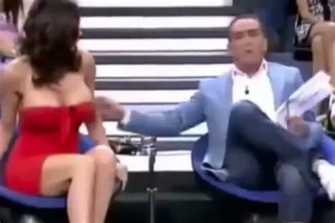 Woman Storms Off Set After Presenter Pulls Down Her Top Live On Air