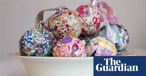 How To Make Patchwork Baubles Life And Style The Guardian