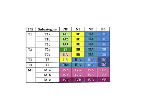 Tnm Staging System For Lung Cancer The Eighth