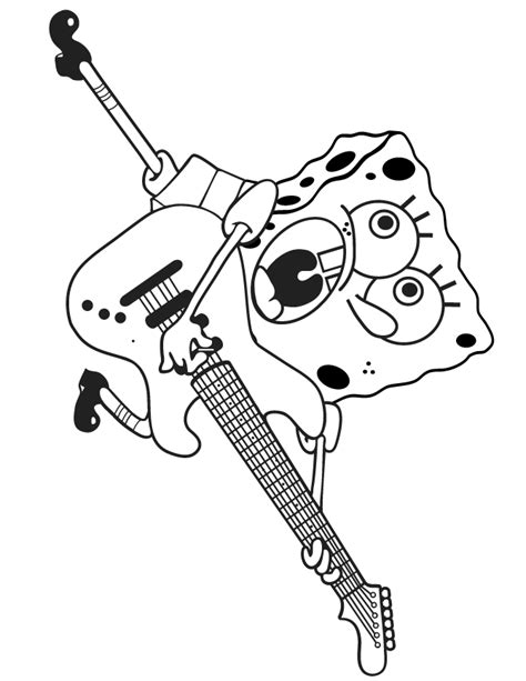 electric guitar  drawing  getdrawings