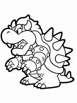 Bowser Mario Coloring Pages Printable Super Drawing Sheets Print Kids Cool Odyssey Cartoon Snake Books Popular Cute Bestcoloringpagesforkids Choose Board sketch template