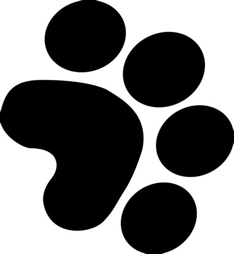 high quality paw print clipart cute transparent png images