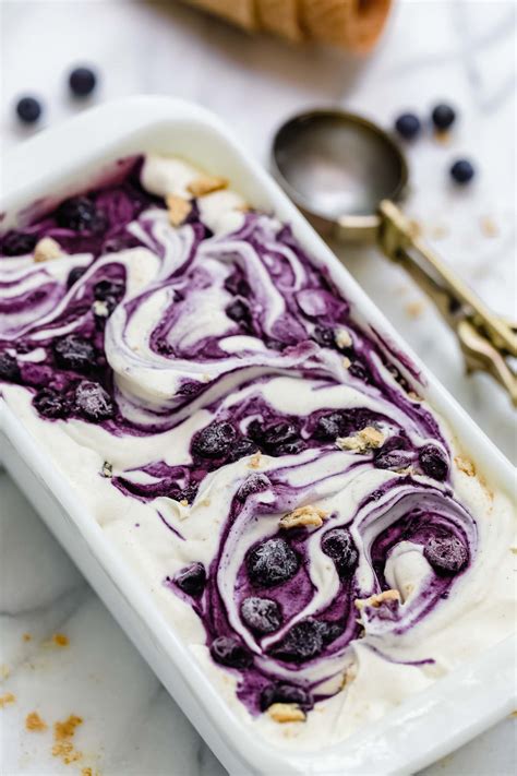 blueberry pie ice cream  churn amy   kitchen