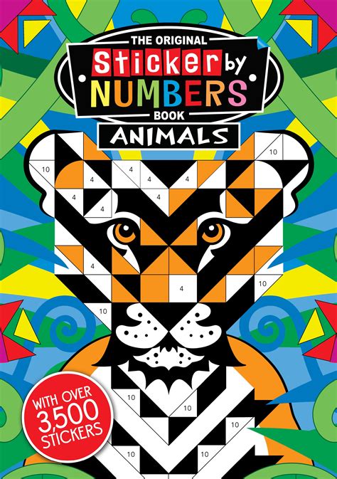 sticker  numbers  original sticker  numbers book animals