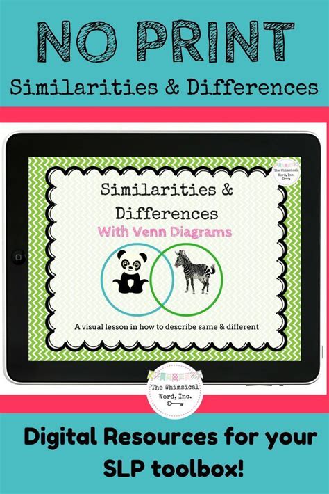 similarities  differences   life  venn diagrams  lesson  tpt