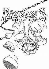 Rayman Coloring Origins Pages Legends Dessin Imprimer Coloriage Colorier Getcolorings Colouring Printable Print sketch template