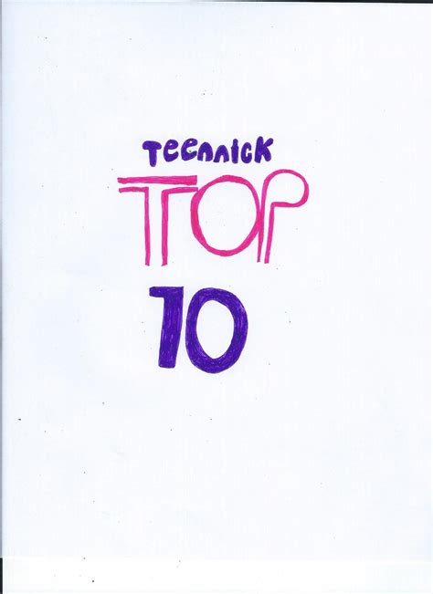 teennick top  logo  nickelodeonlover  deviantart