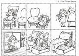 Sequence Oro Ricitos Goldilocks Sequencing Risitos Kindergarten Cuento Cuentos Preescolar Osos Boucle Secuencias Dbsenk Moral Ours Retelling Temporales Infantiles Retell sketch template