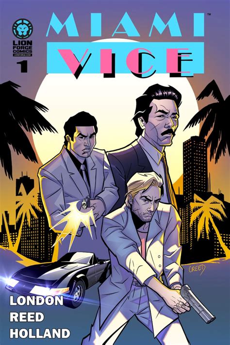 Miami Vice Comic Book Sneak Peek Art Of Miami