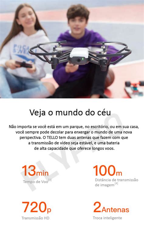 drone dji tello boost combo flypro  melhor loja de drones  brasil