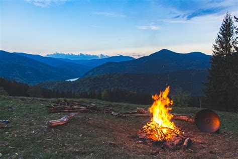 images bonfire campfire fire wilderness flame mountain