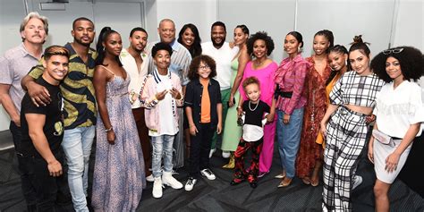 mixed ish stars join black ish grown ish casts   expo