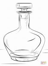 Bottle Coloring Drawings 89kb 880px sketch template