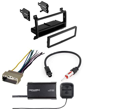 harness car radio stereo cd player dash install mounting trim bezel panel kit automotive money
