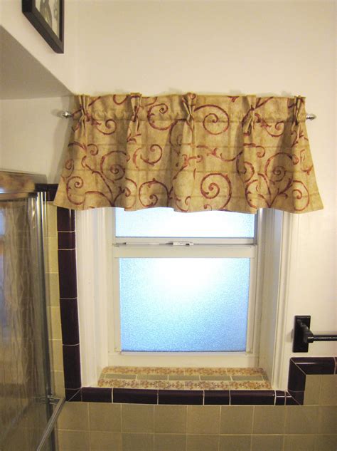 reformatory bathroom window valance