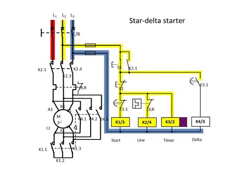 star delta starter wiring diagram explanation  home wiring diagram