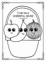 Giver Cheerful sketch template