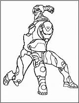 Coloring Pages Ironman Print sketch template