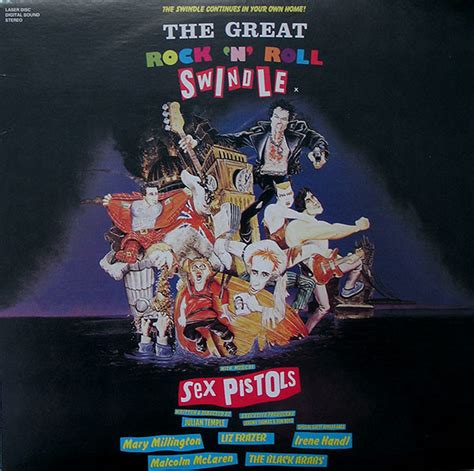 Sex Pistols The Great Rock N Roll Swindle 1992 Laserdisc Discogs