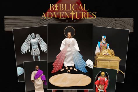 toys biblical adventures action figures kickstarter