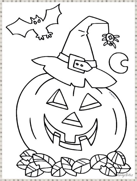 large halloween coloring pages   gambrco