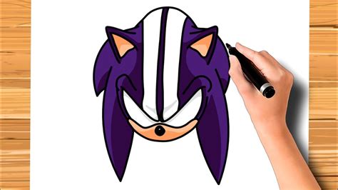 como desenhar  darkspine sonic   draw darkspine sonic como